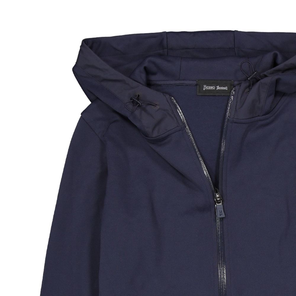 Blue Cotton Sweatshirt