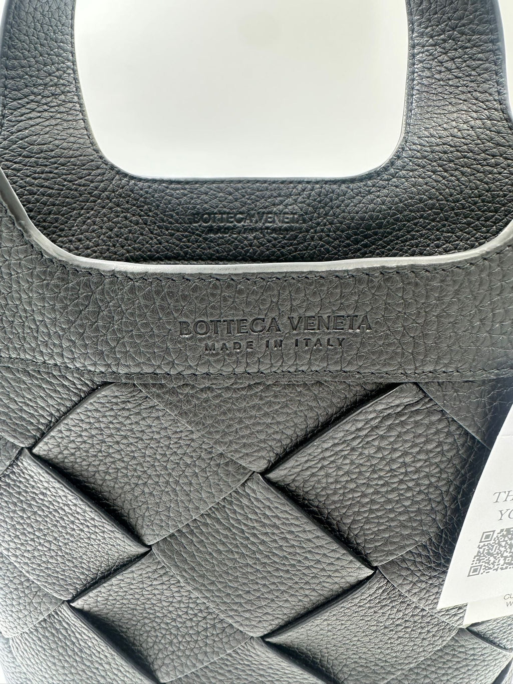 BOTTEGA VENETA Small DIAGO Black Handbag