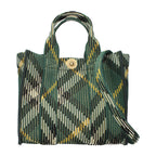 Green Fabric Handbag