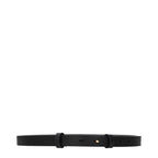 Black Leather Regular Belt