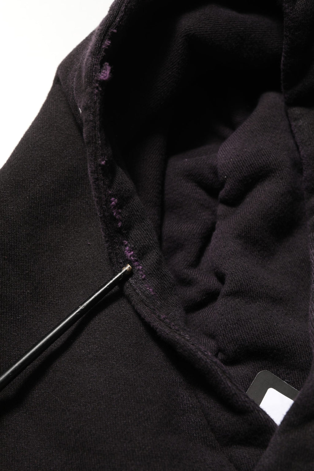 Black Cotton DGVIB3 Hooded Sweatshirt Sweater