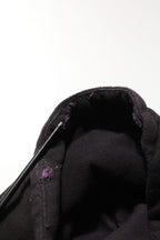Black Cotton DGVIB3 Hooded Sweatshirt Sweater