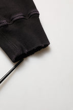 Black Cotton DGVIB3 Hooded Sweatshirt Sweater