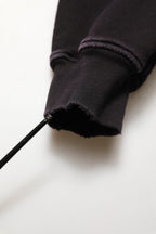 Black Cotton DGVIB3 Hooded Sweatshirt Sweater