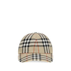 Beige Cotton Cap (Baseball Hat)