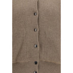 Beige Cashmere Bomber