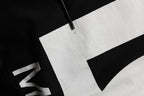 Black Cotton Logo Print Sweatshirt Sweater