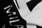 Black Cotton Logo Print Sweatshirt Sweater