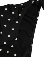 Black Polka Dot Swimwear Beachwear Bottom Bikini