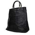 Black Leather Handbag