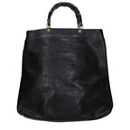 Black Leather Handbag