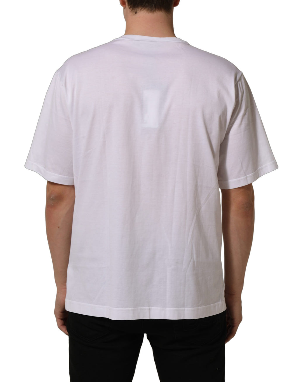 White Metal DG Logo Short Sleeves T-shirt