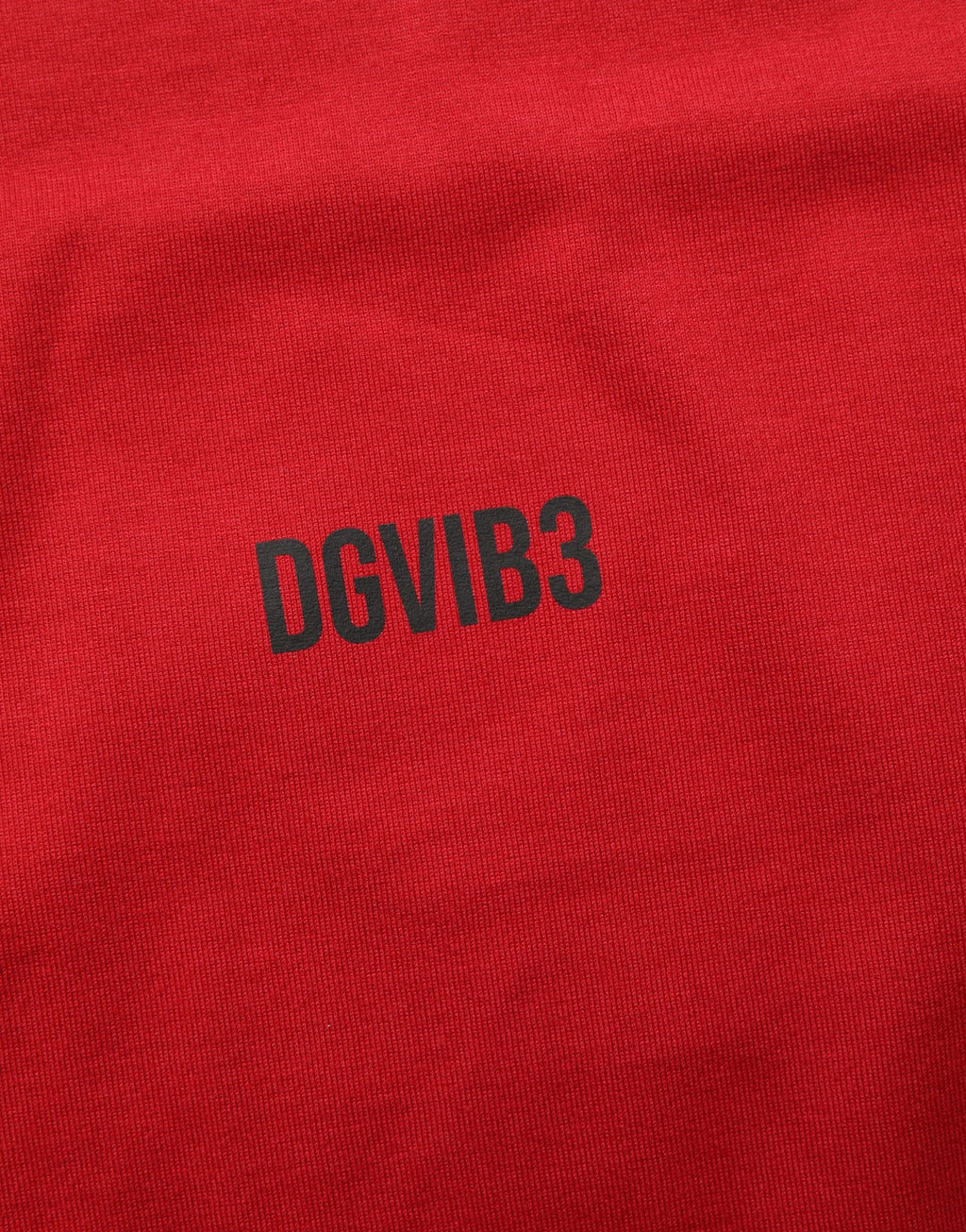 Red Cotton Graphic Print Crew Neck T-shirt