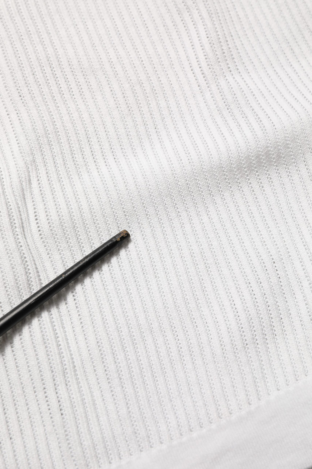 White Silk Crew Neck Sleeveless tank T-shirt
