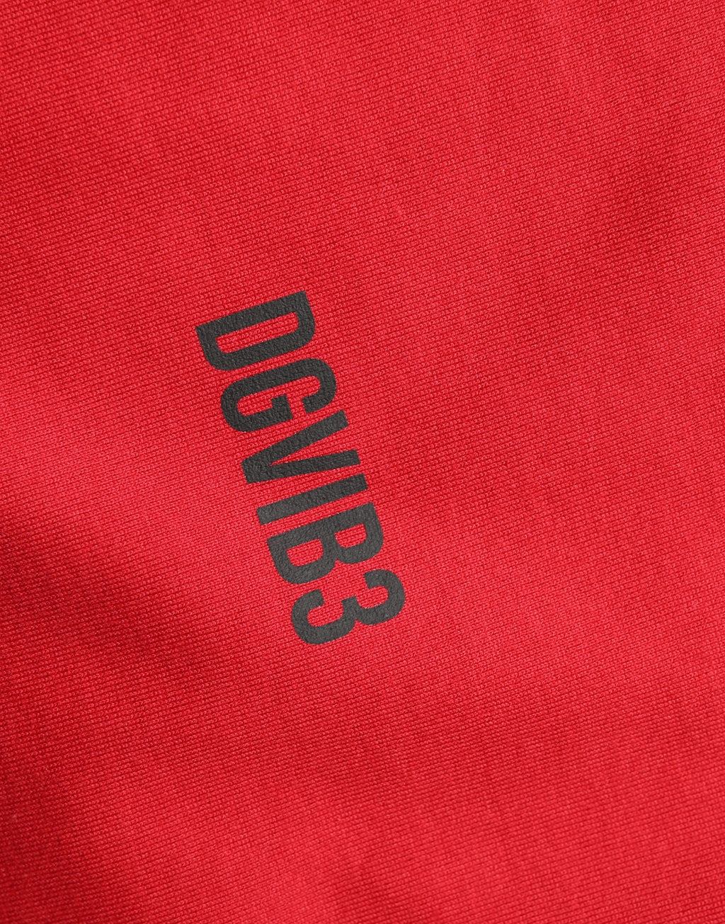 Red Cotton Graphic Print Crew Neck T-shirt