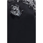Black Silk Cocktail Dress