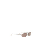 Silver Metal Sunglasses