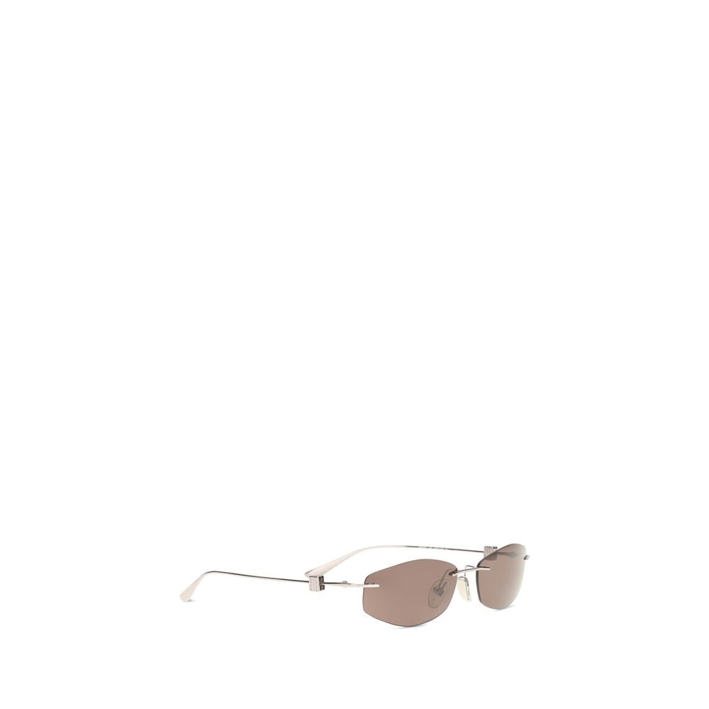 Silver Metal Sunglasses