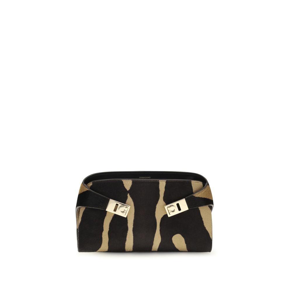 Brown Hair Shoulder Bag