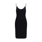 Black Viscose Cocktail Dress