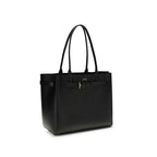 Black Calf Leather Bos Taurus Shoulder Bag