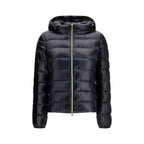 Black Polyamide Full-Length Jacket