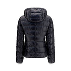 Black Polyamide Full-Length Jacket