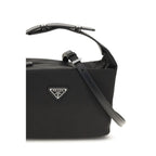 Black Recycled Polyamide Handbag