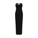 Black Viscose Cocktail Dress