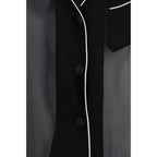 Black Silk Shirt