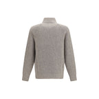Gray Cashmere Cardigan
