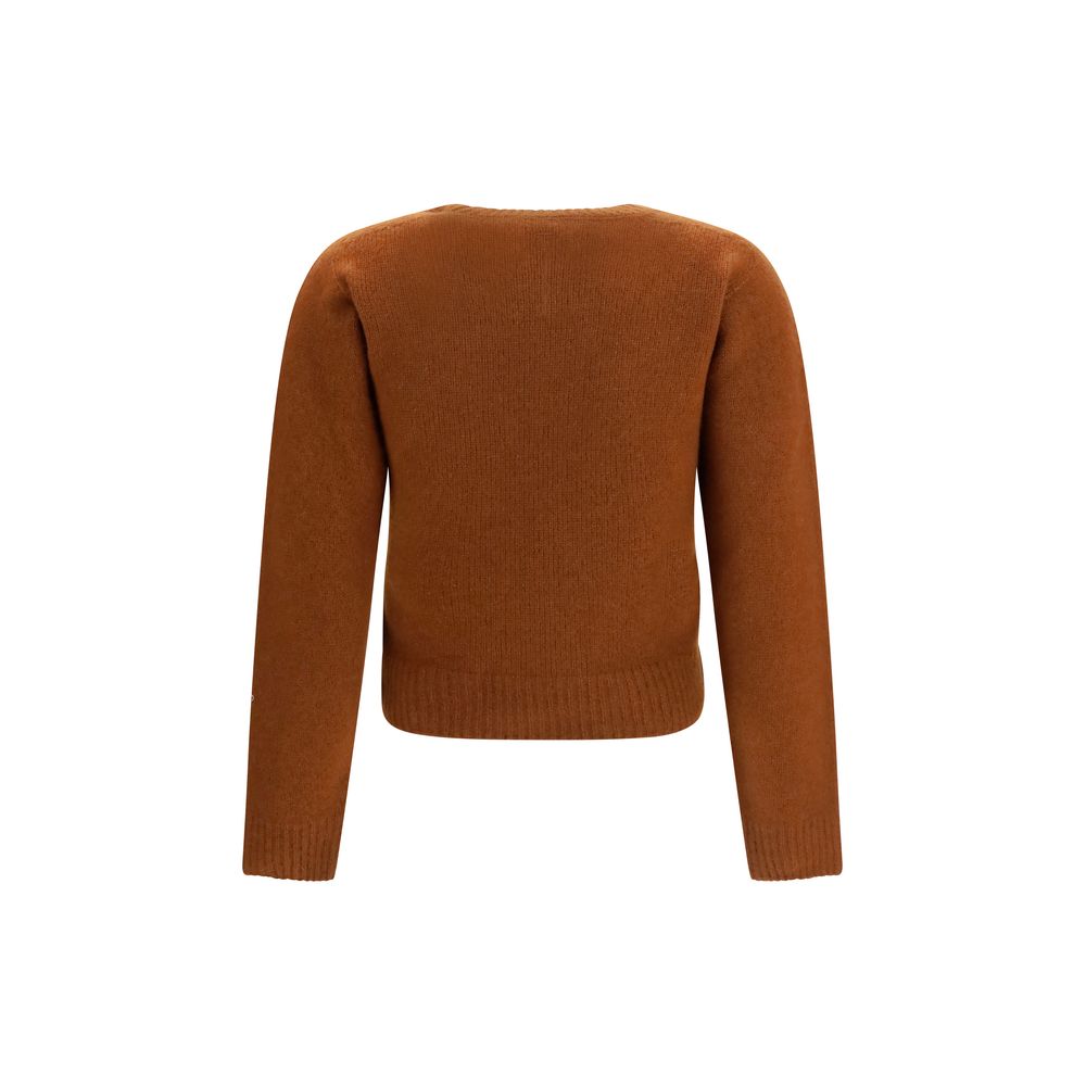 Brown Cashmere Sweatshirt