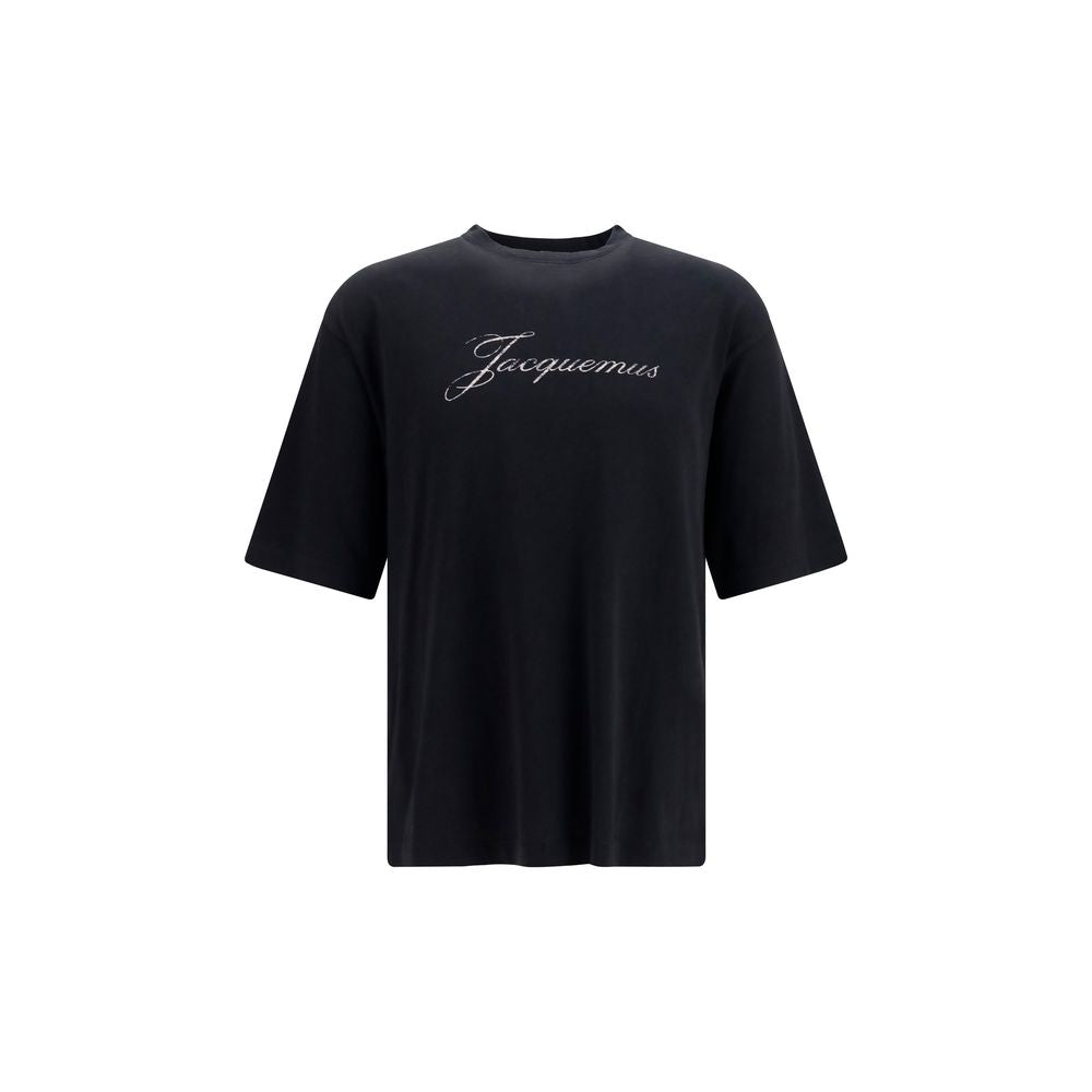 Black Cotton T-Shirt