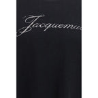 Black Cotton T-Shirt