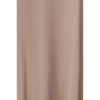 Beige Lyocell Long Skirt