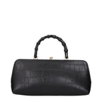 Black Leather Handbag