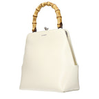 Beige Leather Handbag