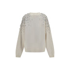 Beige Cotton Sweatshirt