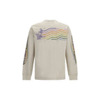 Beige Cotton Sweatshirt