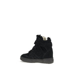 Black Calf Leather Bos Taurus Sneakers