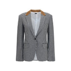 Multicolor Cashmere Full-Length Jacket
