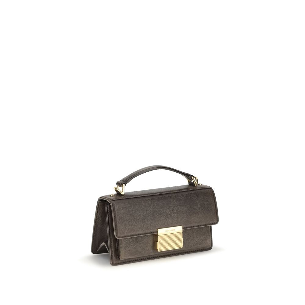 Brown Calf Leather Bos Taurus Handbag
