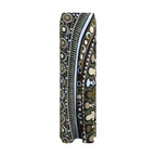 Multicolor Viscose Long Skirt