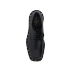 Black Calfskin Oxfords And Derbies