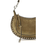 Beige Calf Leather Bos Taurus Shoulder Bag