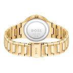 Gold Stainless Steel Dress Watch