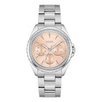 Gray Stainless Steel Dress Watch