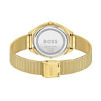 Gold Stainless Steel Dress Watch