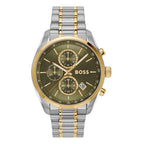 Gray Stainless Steel Dress Watch