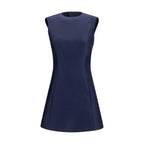 Blue Wool Oves Aries Casual Dress